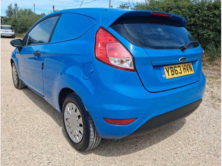 Ford Fiesta 1.6 Tdci Econetic II Panel Van YB63HVN Blue #4