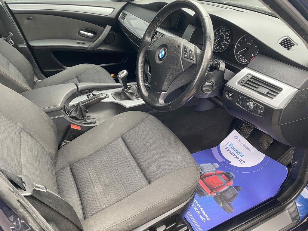BMW 5 Series 2.0 520D Se Business Edition Touring 175 Bhp Black #14