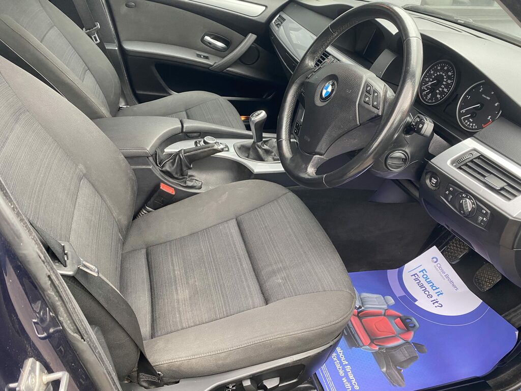 BMW 5 Series 2.0 520D Se Business Edition Touring 175 Bhp Black #15