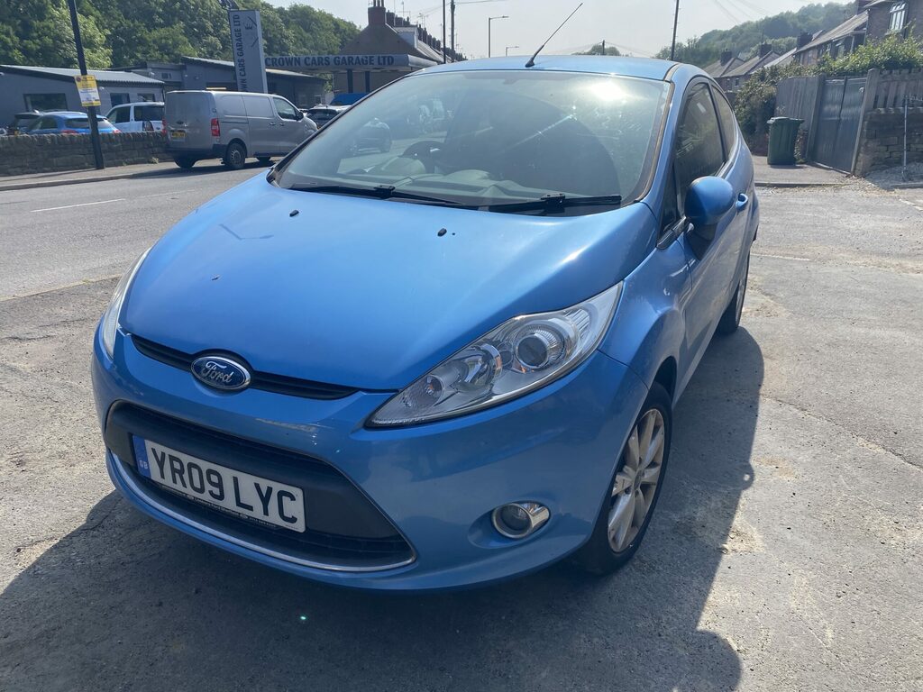 Ford Fiesta Ford Fiesta 1.25 Zetec. Blue Hatch Back. 20 Blue #3