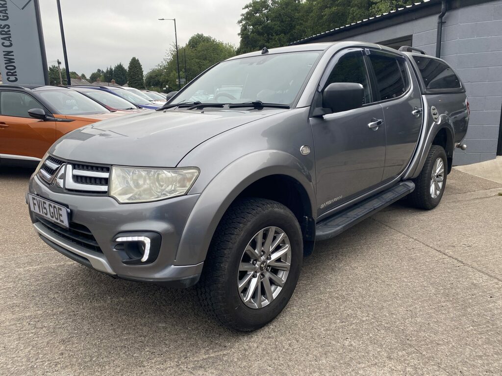 Mitsubishi L200 Di-d 4X4 Barbarian Dcb Silver #7