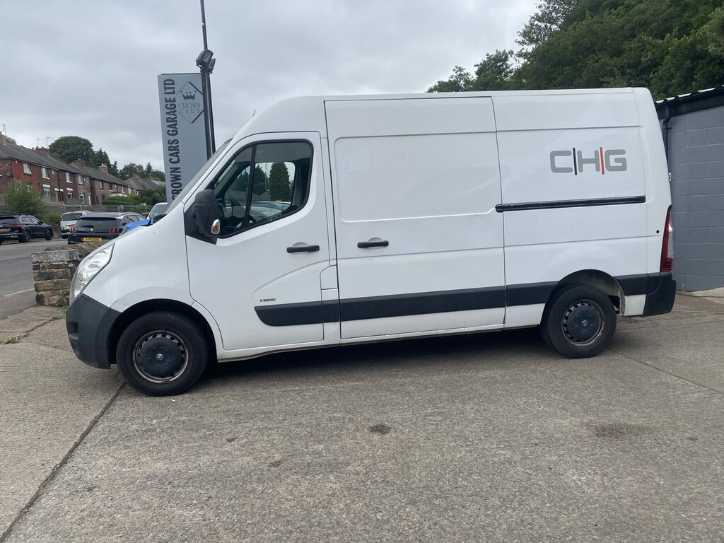 Vauxhall Movano Vauxhall Movano L2h2 F3500 2.3 Cdti White 2018 #5