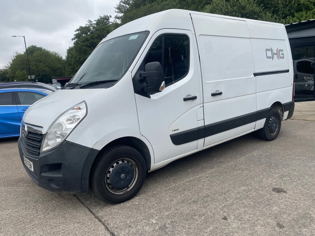 Vauxhall Movano Vauxhall Movano L2h2 F3500 2.3 Cdti White 2018 #4