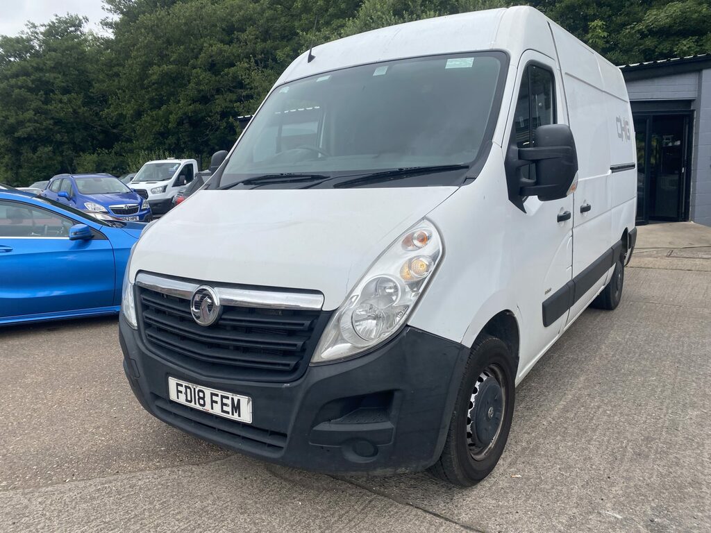 Vauxhall Movano Vauxhall Movano L2h2 F3500 2.3 Cdti White 2018 #2