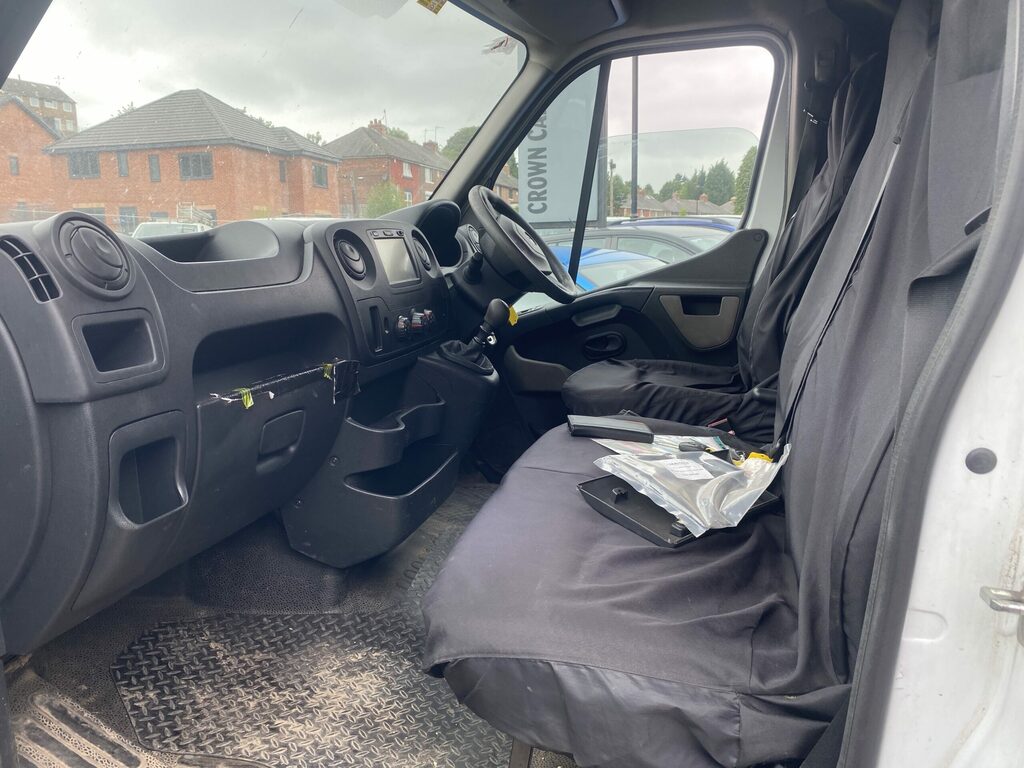 Vauxhall Movano Tipper Crew White #12