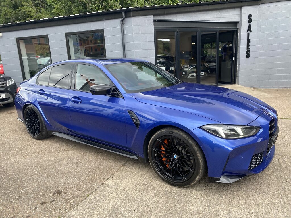 BMW M3 Bmw M3 3.0 Biturbo Competion Steptronic M Xdrive E Blue #3