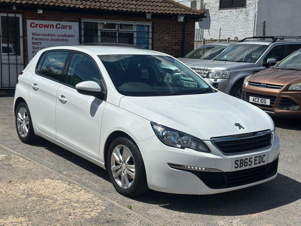 Peugeot 308 1.6 Bluehdi Active Euro 6 S S White #4