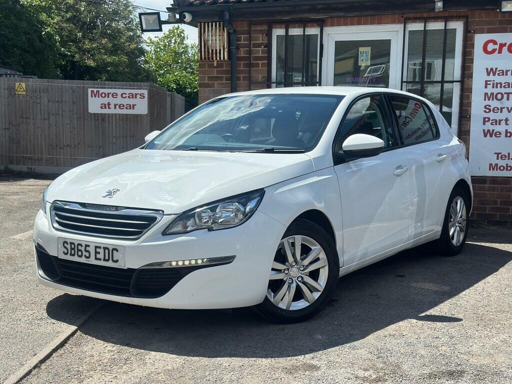 Peugeot 308 1.6 Bluehdi Active Euro 6 S S White #2