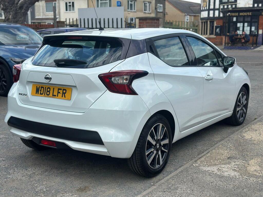 Nissan Micra 1.0 Acenta Limited Edition Euro 6 White #5