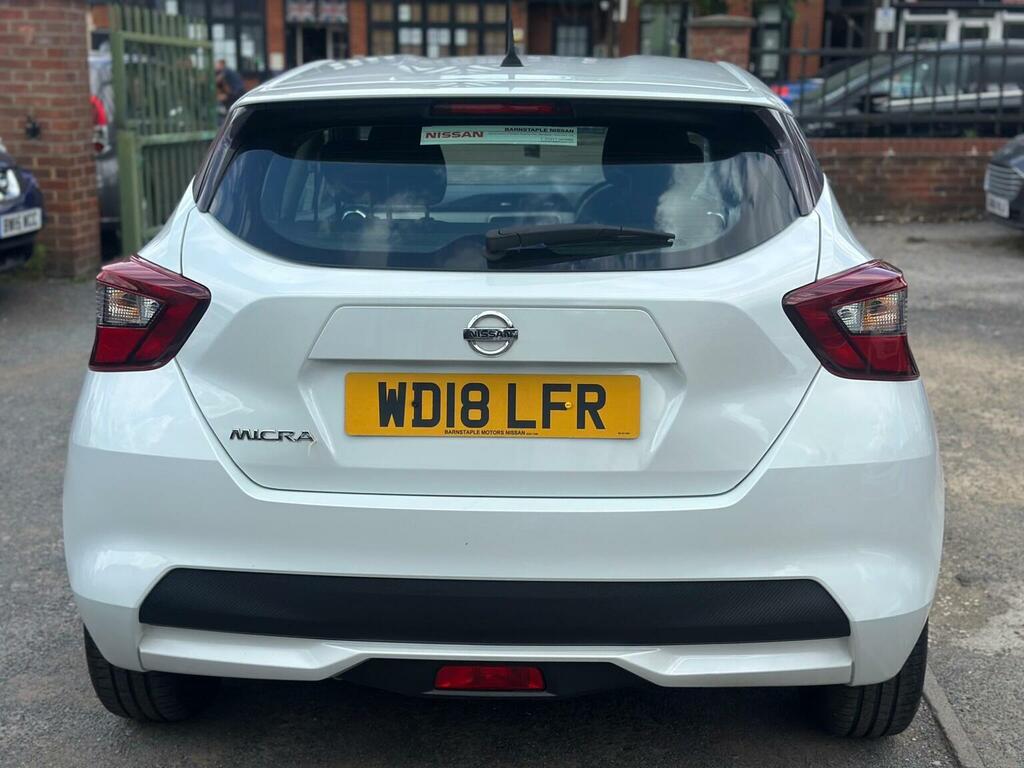 Nissan Micra 1.0 Acenta Limited Edition Euro 6 White #6