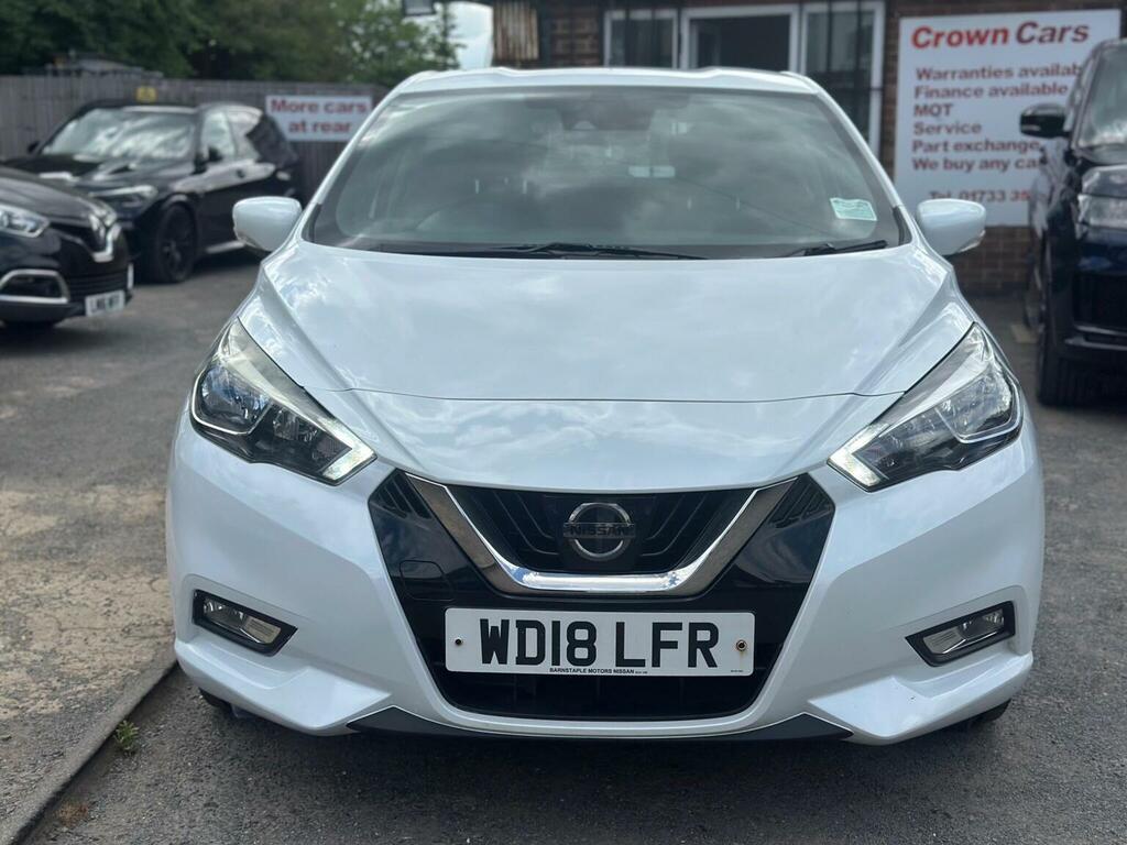 Nissan Micra 1.0 Acenta Limited Edition Euro 6 White #3