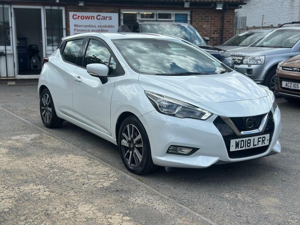 Nissan Micra 1.0 Acenta Limited Edition Euro 6 White #4