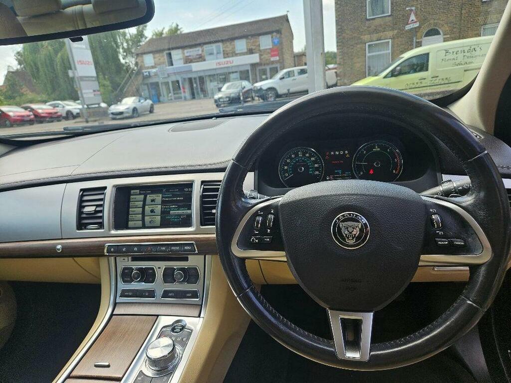 Jaguar XF D V6 S Portfolio Sportbrake White #10