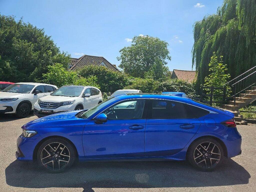 Honda Civic 2.0 H I-mmd Advance Ecvt Euro 6 S S Blue #4