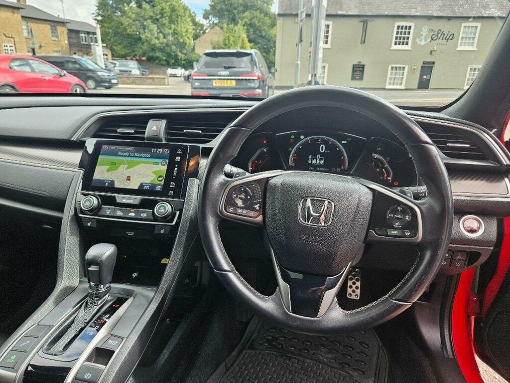 Honda Civic 1.0 Vtec Turbo 126 Sr Cvt Hatchback Blue #11