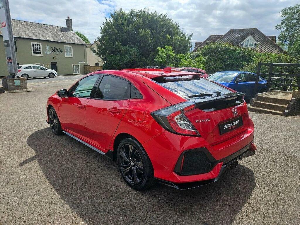 Honda Civic 1.0 Vtec Turbo 126 Sr Cvt Hatchback Blue #8