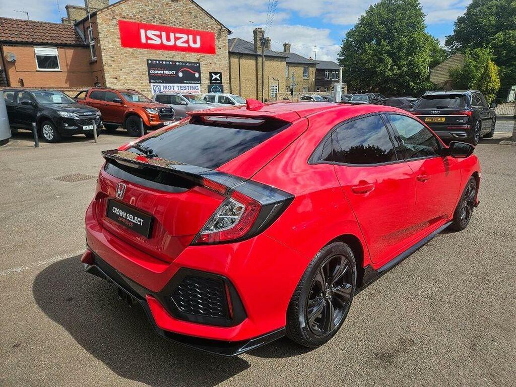 Honda Civic 1.0 Vtec Turbo 126 Sr Cvt Hatchback Blue #10