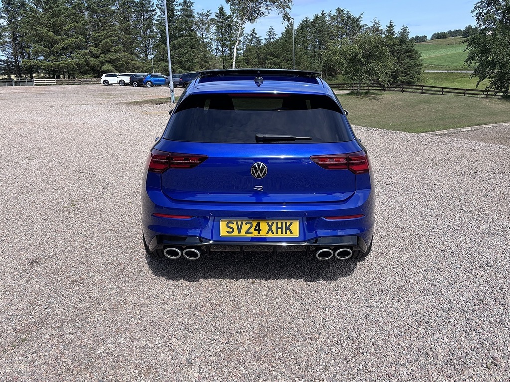 Volkswagen Golf Hatchback SV24XHK Blue #4