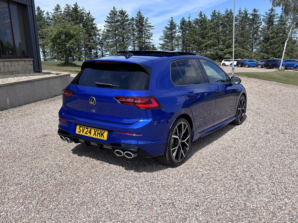 Volkswagen Golf Hatchback SV24XHK Blue #3