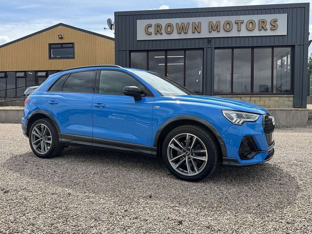 Audi Q3 Q3 S Line Black Edition 40 Tdi Quattro Blue