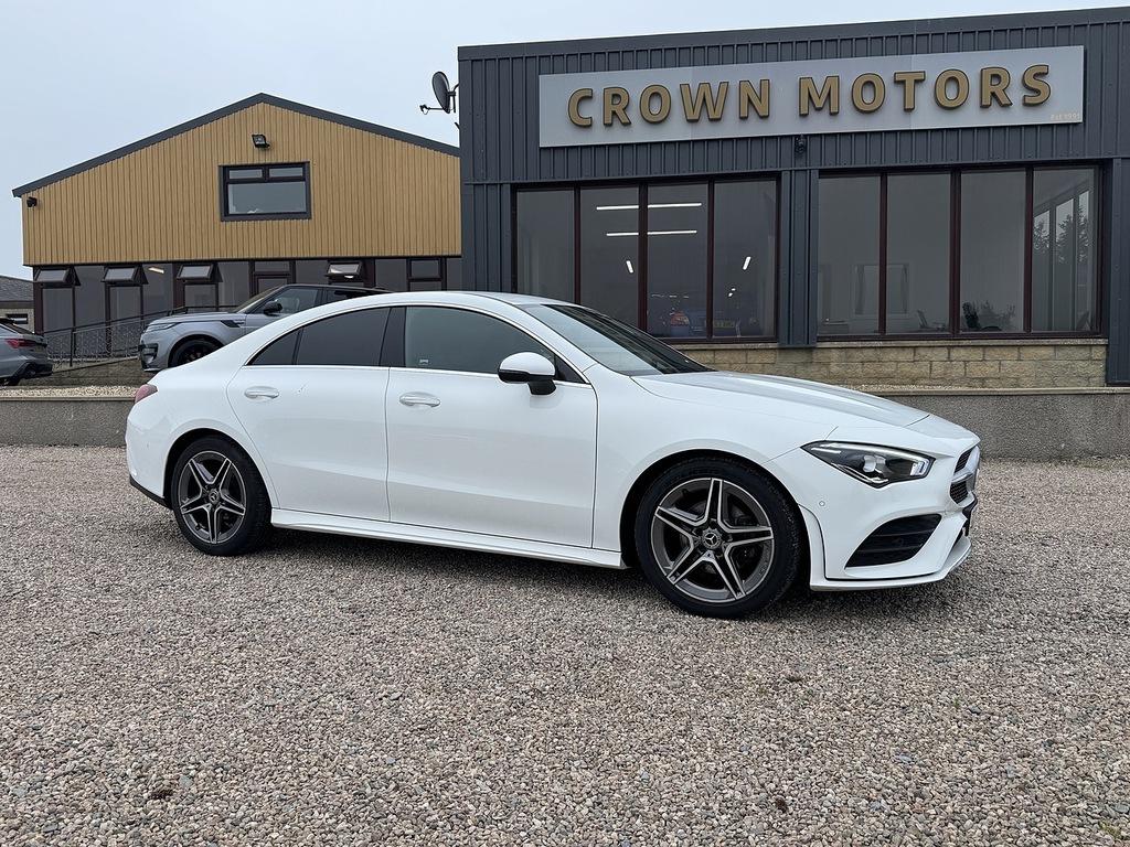 Mercedes-Benz CLA Class Saloon White