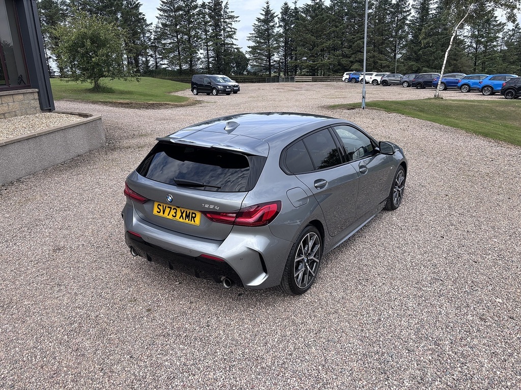 BMW 1 Series Hatchback SV73XMR Grey #4