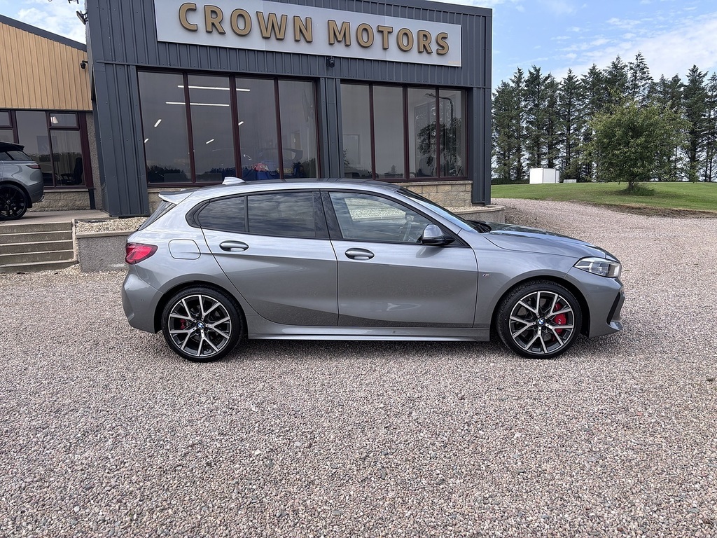 BMW 1 Series Hatchback SV73XMR Grey #2
