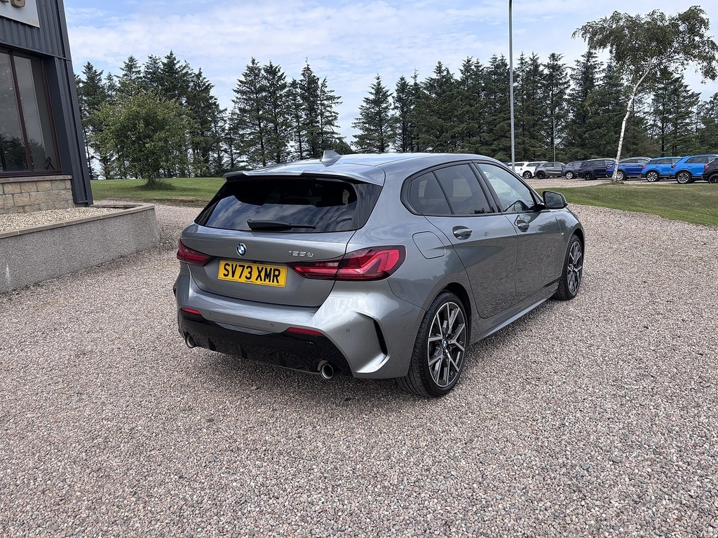 BMW 1 Series Hatchback SV73XMR Grey #3