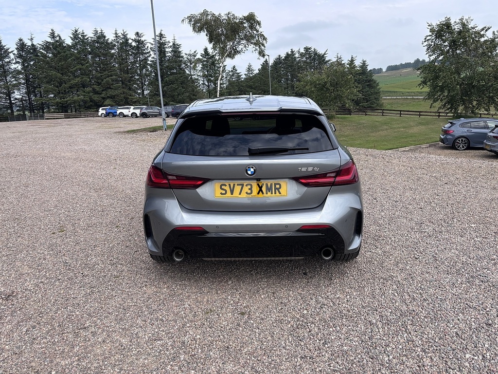 BMW 1 Series Hatchback SV73XMR Grey #5