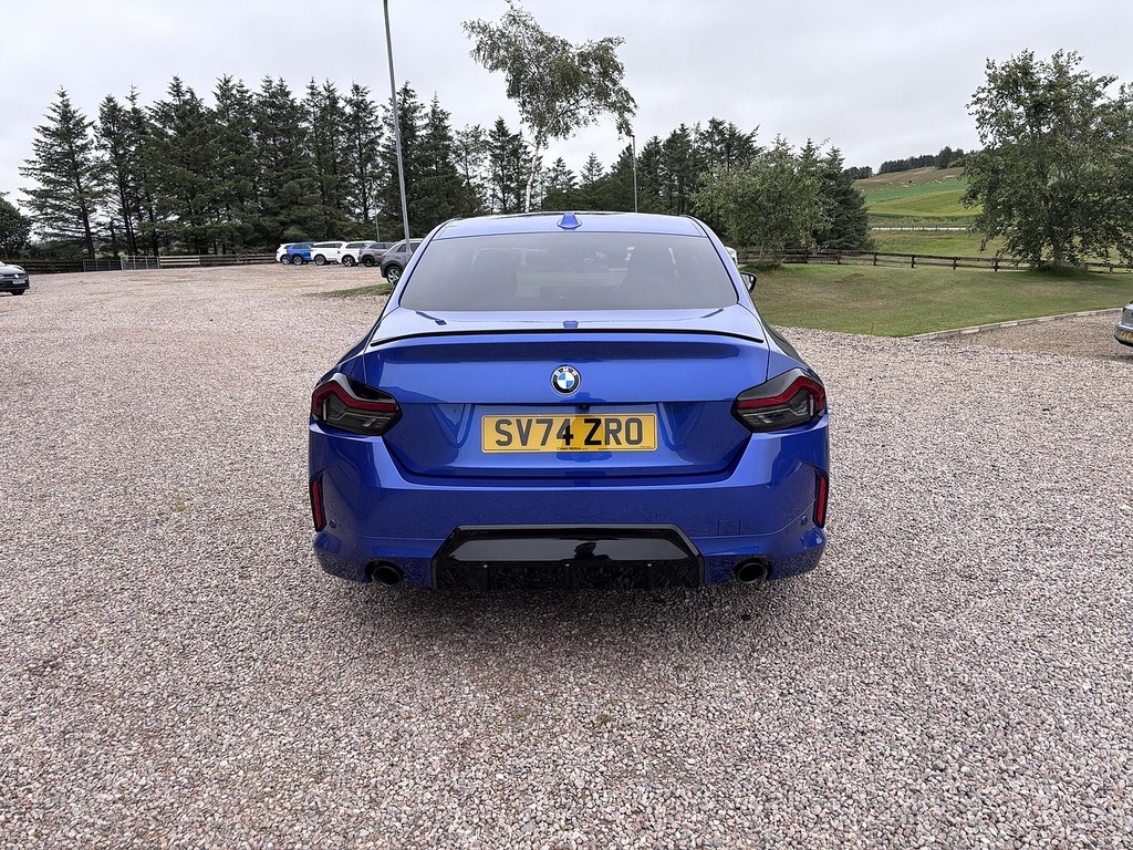 BMW 2 Series Coupe Blue #5