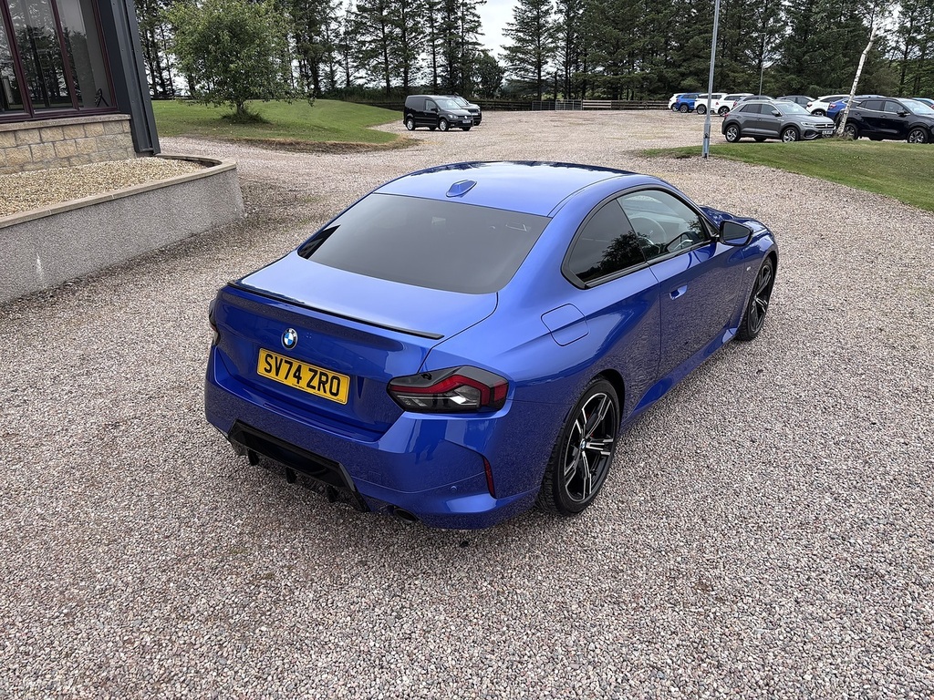 BMW 2 Series Coupe Blue #4