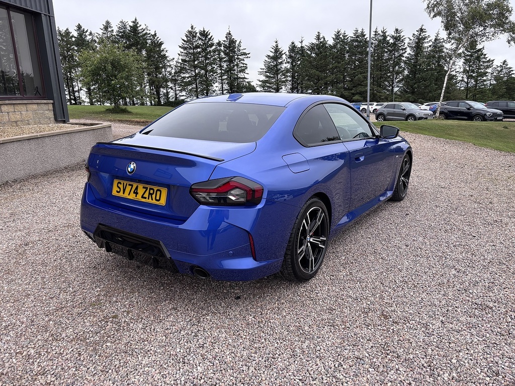 BMW 2 Series Coupe Blue #3