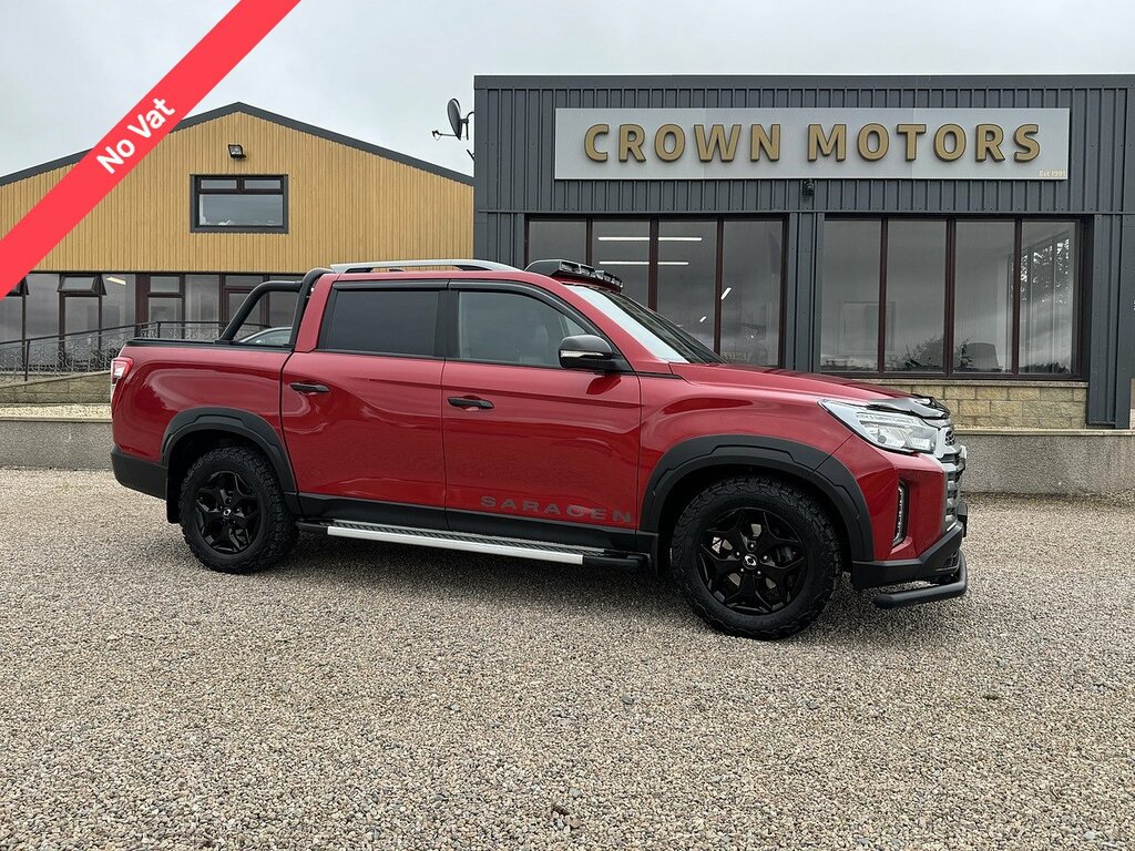 SsangYong Musso Pickup Red