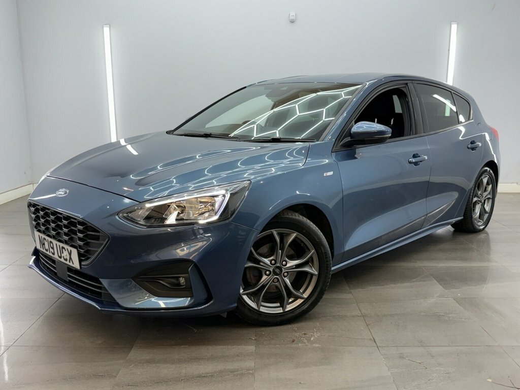 Ford Focus 1L St-line NC19UCX Blue #4
