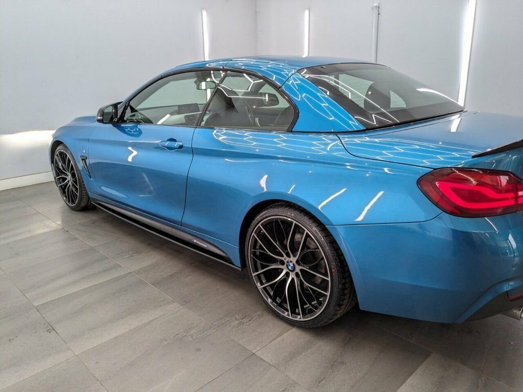 BMW 4 Series Hatchback Blue #13