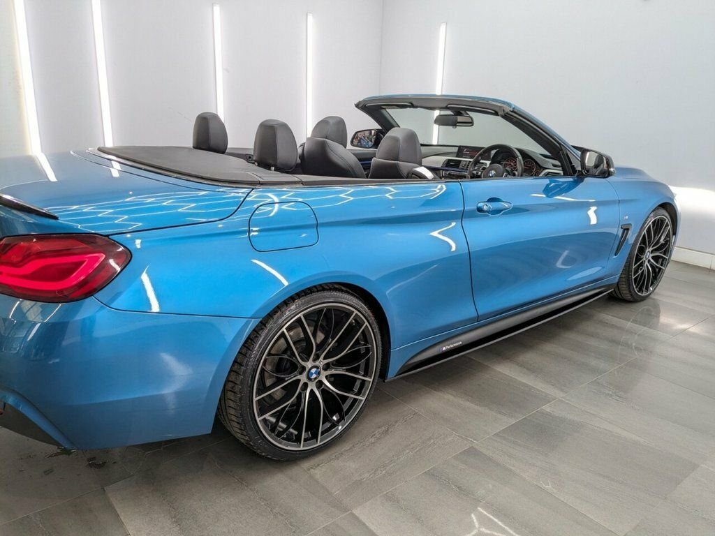 BMW 4 Series Hatchback Blue #8