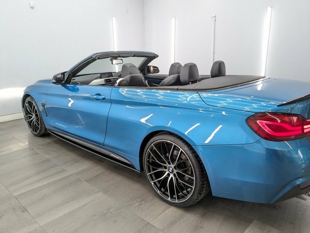 BMW 4 Series Hatchback Blue #10