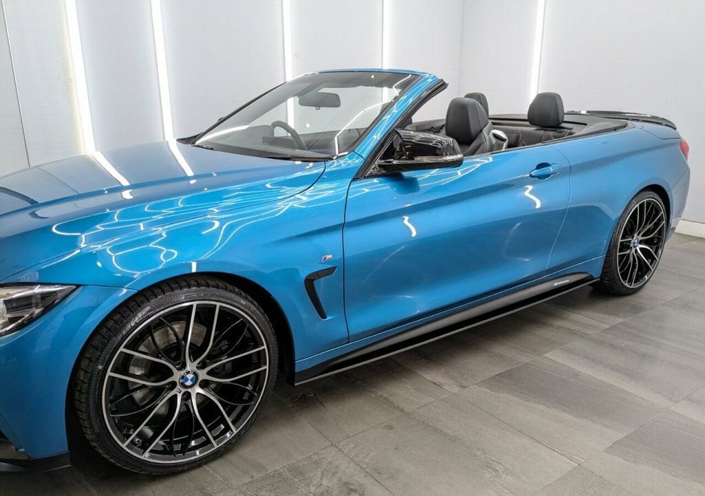 BMW 4 Series Hatchback Blue #7