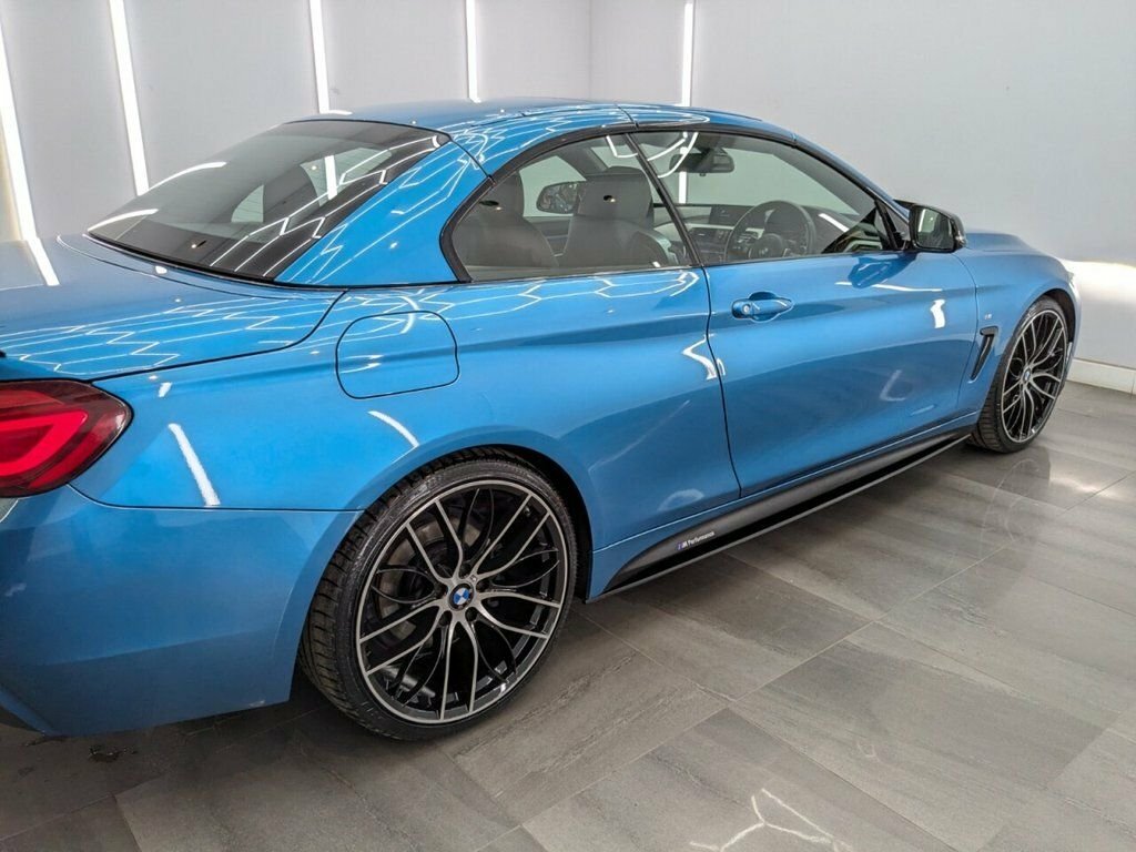 BMW 4 Series Hatchback Blue #11