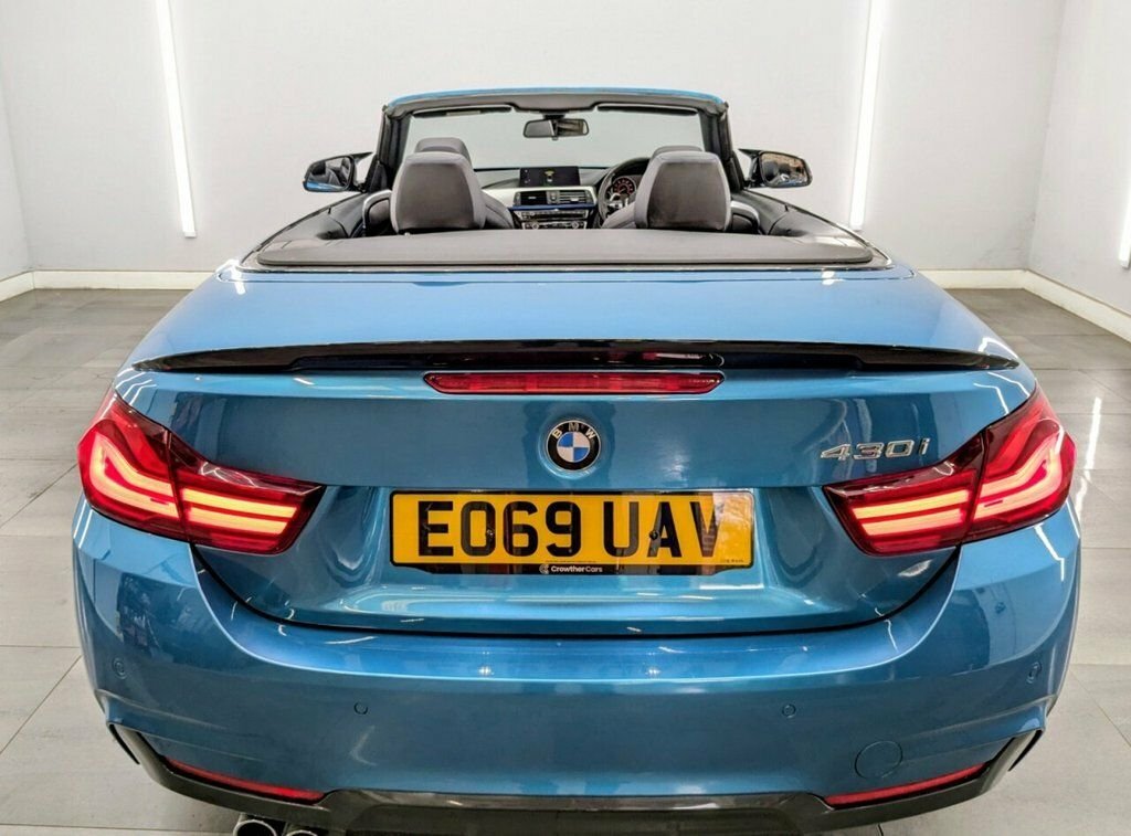 BMW 4 Series Hatchback Blue #9