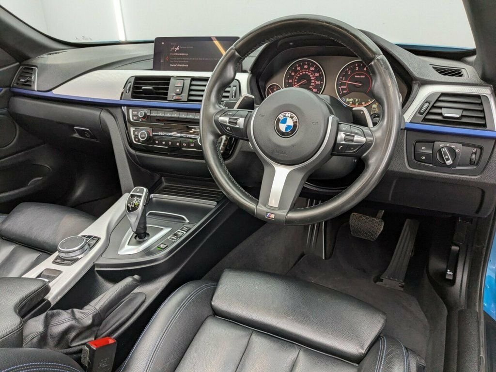 BMW 4 Series Hatchback Blue #22
