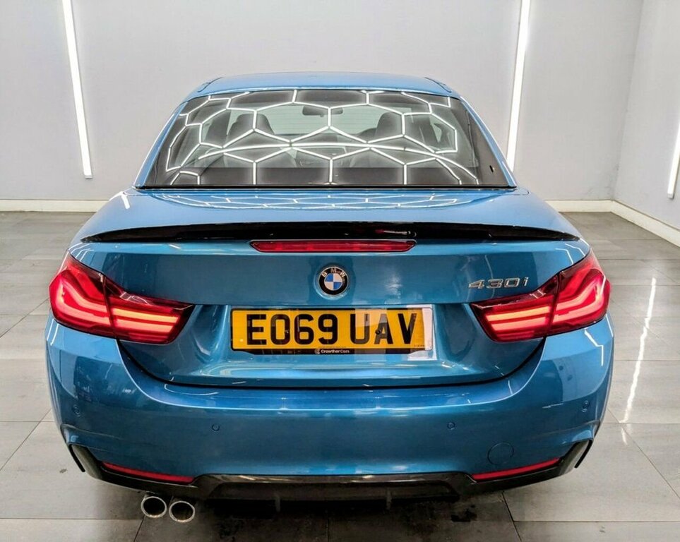 BMW 4 Series Hatchback Blue #12