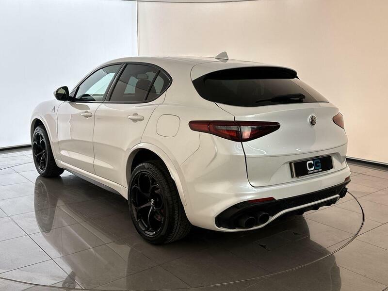 Alfa Romeo Stelvio 2.9 V6 Bi-turbo Quadrifoglio Q4 Awd Euro 6 S White #4