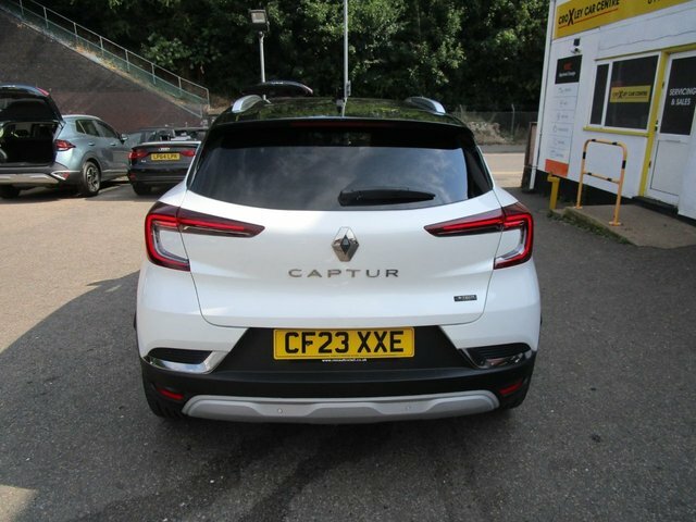Renault Captur 1.6 E-tech Techno Suv Hybrid Euro White #6