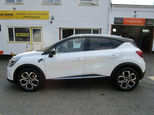 Renault Captur 1.6 E-tech Techno Suv Hybrid Euro White #4