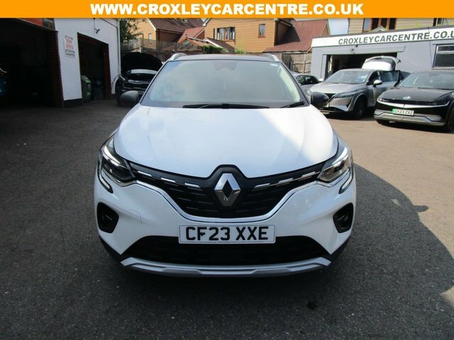 Renault Captur 1.6 E-tech Techno Suv Hybrid Euro White #2