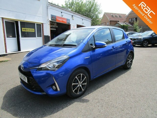Toyota Yaris 1.5 Vvt-h Icon Tech Hatchback Hybrid E- Blue #3