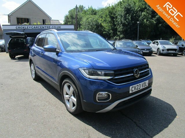 Volkswagen T-Cross 1.0 Tsi Sel Suv Dsg Euro 6 S S 110 P Blue