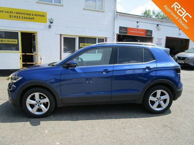 Volkswagen T-Cross 1.0 Tsi Sel Suv Dsg Euro 6 S S 110 P Blue #4