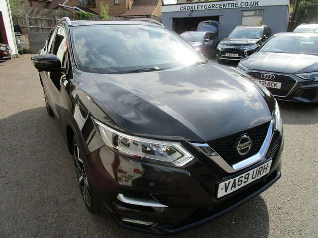 Nissan Qashqai 1.3 Dig-t Tekna Suv Dct Euro 6 S VA69URH Black #4